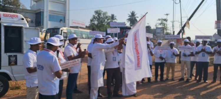 കേരള യാത്രയ്ക്ക് തുടക്കം കുറിച്ച് ന്യൂ ഇന്ത്യ ദൈവസഭ മിഷൻ ഡിപ്പാർട്ട്മെന്റ്