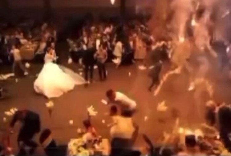 100 Dead, 150 Injured As Fire Breaks Out At Christian Wedding In Iraq