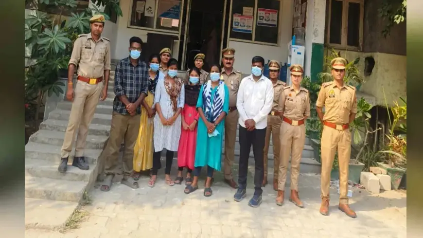 Noida Police arrested 6 in allegeding for the converting people  to Christian