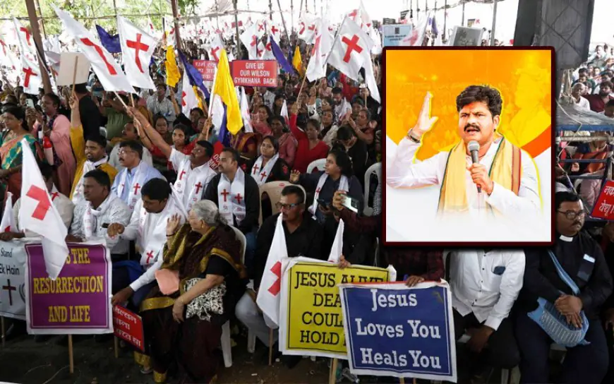 ക്രിസ്ത്യന് പുരോഹിതരെ ആക്രമിക്കുന്നവര്ക്ക് പ്രതിഫലം; ബിജെപി എംഎൽഎയുടെ പ്രസ്താവനയില് പ്രതിഷേധവുമായി ക്രൈസ്തവര്