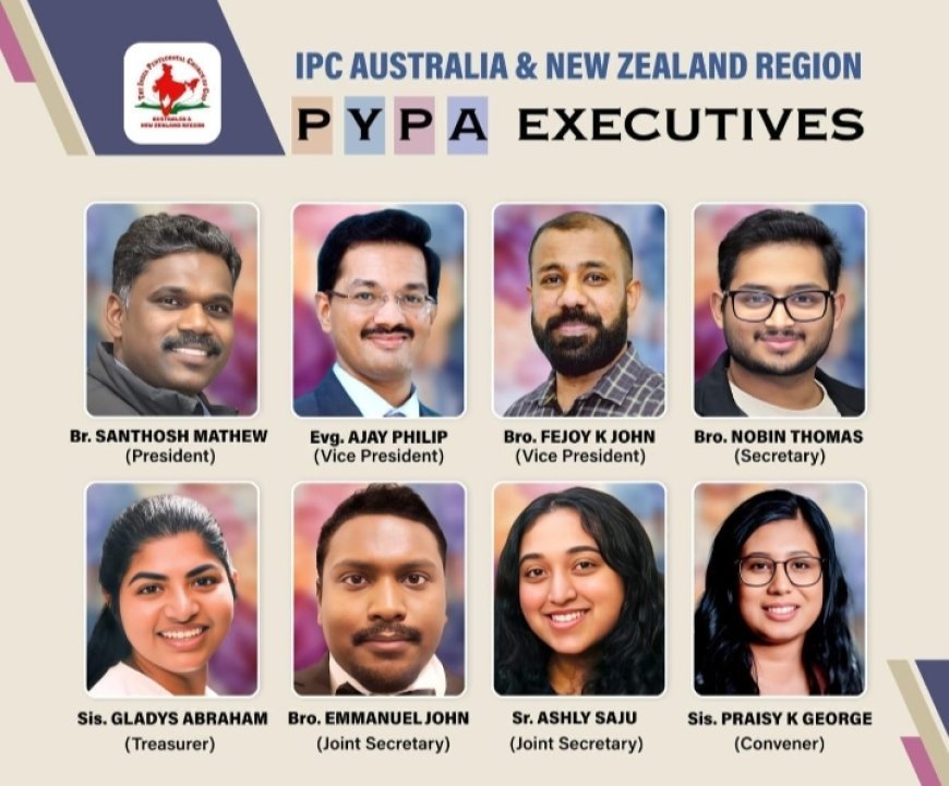 പിവൈപിഎ ഓസ്ട്രേലിയ റീജിയൻ: 2025-29 വർഷത്തെ പ്രവർത്തനോദ്ഘാടനവും യൂത്ത് കോൺഫറൻസും