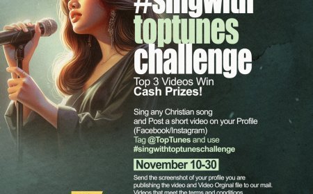 #Sing with Toptunes Challenge- Organised by Toptunes