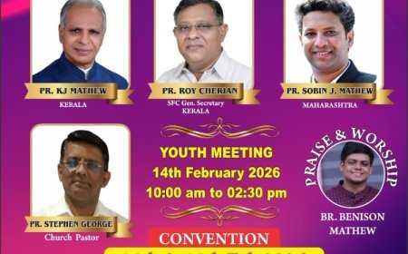Sharon Fellowship Church Vasai Silver Jubilee Convention from Feb.14