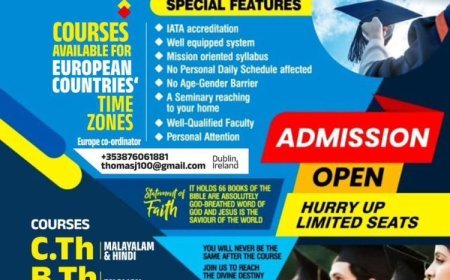 ഡൽഹി ബൈബിൾ സെമിനാരിയിൽ ഓൺലൈൻ ക്ലാസുകൾ ജൂലൈ 6 മുതൽ
