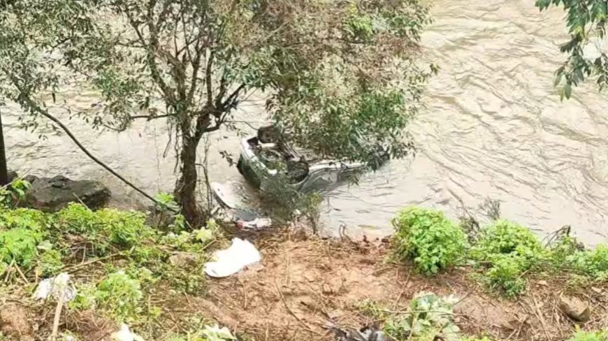 ഇടുക്കി ഏലപ്പാറയ്ക്ക് സമീപം കാർ തോട്ടിലേക്ക് മറിഞ്ഞ് തിരുവനന്തപുരം സ്വദേശി മരിച്ചു; മൂന്നുപേർക്ക് പരിക്ക്
