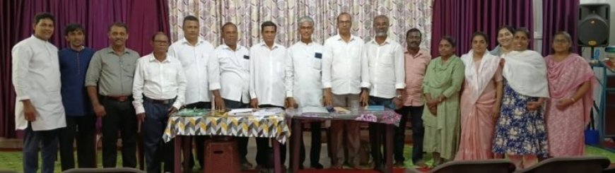 ഐപിസി (IPC) പീച്ചി സെന്റർ സൺഡേ സ്കൂളിനു പുതിയ ഭാരവാഹികൾ