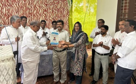 ഡോ. ഫിലുമോൻ ജോസഫിന് ദൈവസഭ ഇടുക്കി സെൻറർ ആദരവ് നൽകി